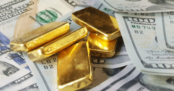 Greenback Menguat, Kilau Emas Meredup di Awal Pekan
